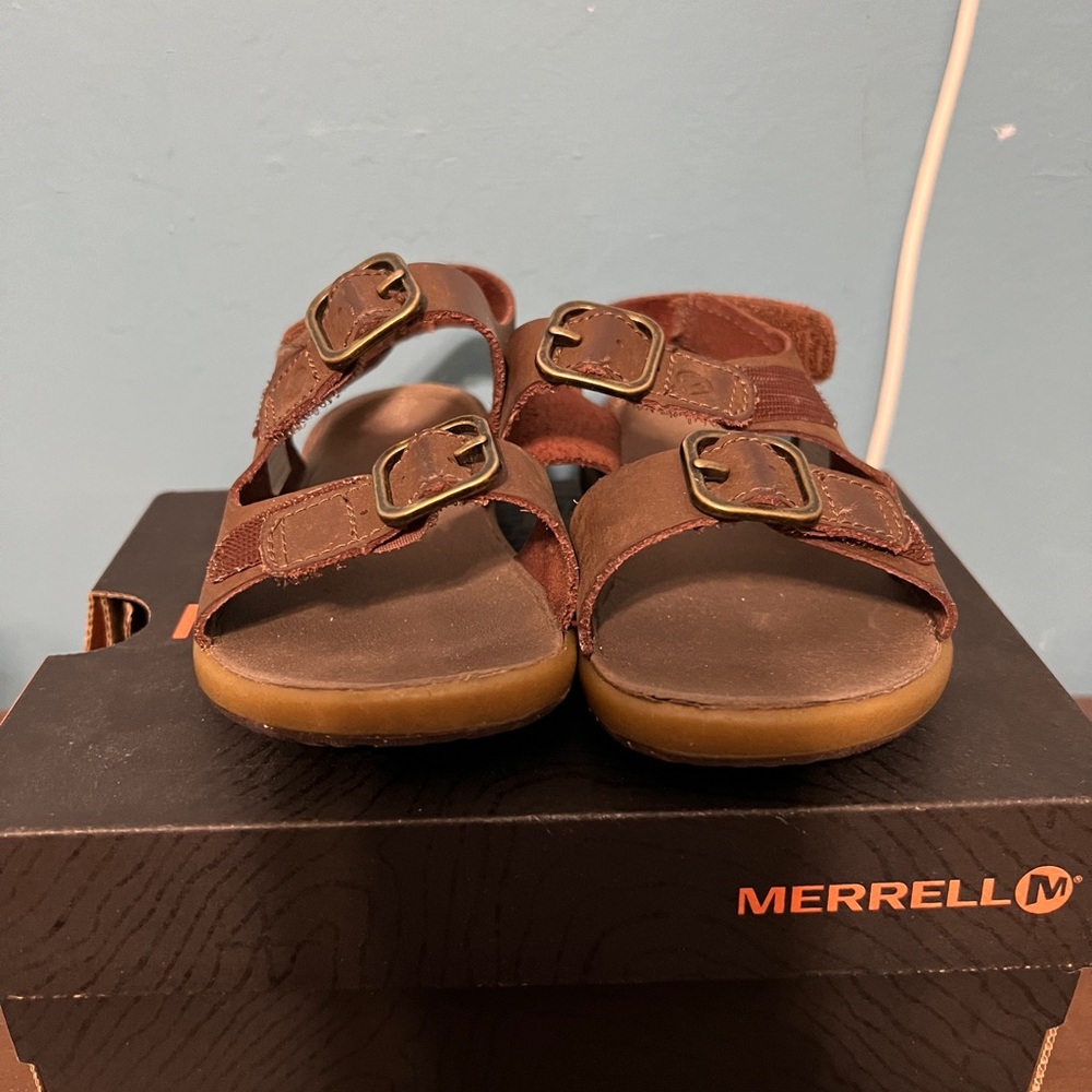 Merrell Brown Strap Sandals